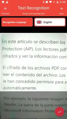 PDF Scanner android App screenshot 0