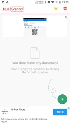 PDF Scanner android App screenshot 2