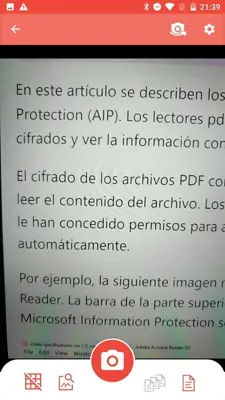 PDF Scanner android App screenshot 3